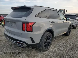 2023 Kia Sorento SX z VIN 5XYRK4LF1PG178674, wystawiony jako Copart lot #45559735 z przebiegiem 32 742 mil mil oraz Szkoda całkowita • Salvage title. Historia ofert i sprzedaży dostępna na DreamBid. Obrazek 3.