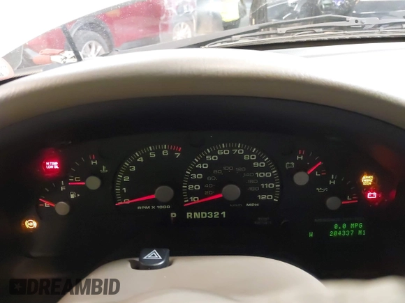 2004 Ford Explorer Eddie Bauer с VIN 1FMZU64KX4UA55494, выставлен на аукционе IAAI как лот 41592206 с пробегом 204 337 миль миль и . История ставок и продаж доступна на DreamBid. Изображение 7.