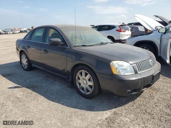 2007 Mercury Montego Premier with VIN 1MEHM42177G609414, listed as a Copart auction lot 74783944 with 0 mi miles and Salvage Title. Bid and sale history available at carsss.com. Image 4.