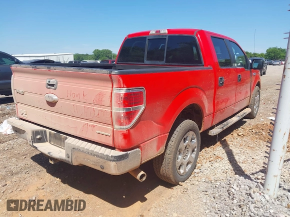 2011 Ford F-150 XL with VIN 1FTFW1CF5BKD43618, listed as a IAAI auction lot 42242003 with 221,941 mi miles and . Bid and sale history available at DreamBid. Image 4.