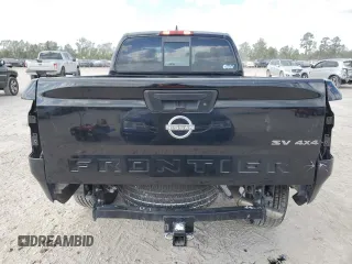 2022 Nissan Frontier SV with VIN 1N6ED1CM4NN682645, listed as a Copart auction lot 74834384 with 25,912 mi miles and Salvage title. Bid and sale history available at DreamBid. Image 6.