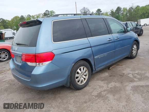 2009 Honda Odyssey EX-L with VIN 5FNRL38709B016019, listed as a IAAI auction lot 42087099 with 227,141 mi miles. Bid and sale history available at carsss.com. Image 4.