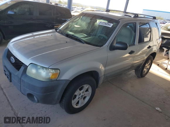 2006 Ford Escape XLT with VIN 1FMCU03116KA11863, listed as a Copart auction lot 81226094 with 186,044 mi miles and Clean Title. Bid and sale history available at DreamBid. Image 1.
