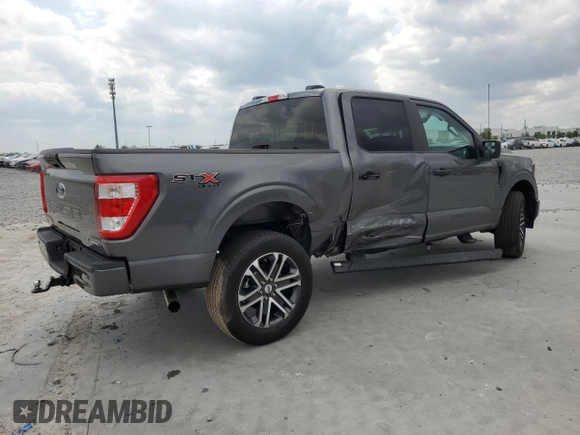 2023 Ford F-150 XL with VIN 1FTEW1EP0PKE85934, listed as a Copart auction lot 50200845 with 8,426 mi miles and Salvage Title. Bid and sale history available at carsss.com. Image 3.