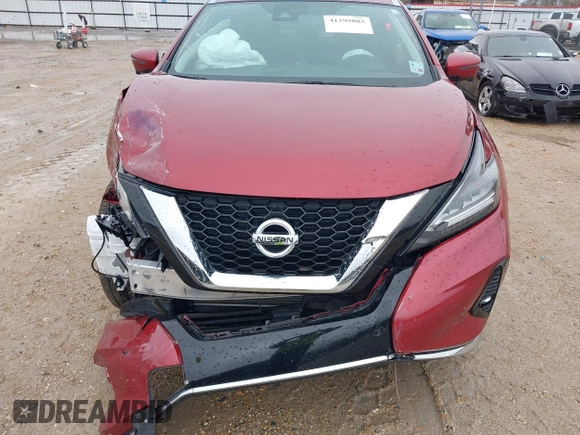 2019 Nissan Murano Platinum with VIN 5N1AZ2MJ0KN152290, listed as a IAAI auction lot 41299085 with 25,668 mi miles and . Bid and sale history available at DreamBid. Image 13.
