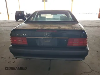 1994 Mercedes-Benz SL 5.0L with VIN WDBFA67E2RF092295, listed as a Copart auction lot 52933945 with 89,085 mi miles and Clean title. Bid and sale history available at DreamBid. Image 6.