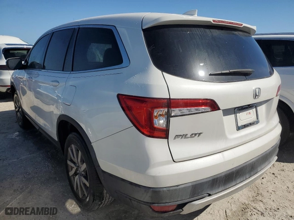 2021 Honda Pilot EX-L with VIN 5FNYF5H59MB028529, listed as a Copart auction lot 76352734 with 40,810 mi miles and Non Repairable. Bid and sale history available at carsss.com. Image 2.