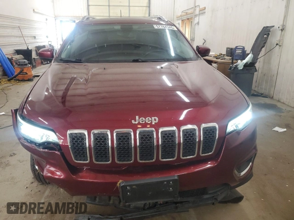2019 Jeep Cherokee Limited z VIN 1C4PJMDX1KD353269, wystawiony jako Copart lot #57764345 z przebiegiem 37 976 mil mil oraz Szkoda całkowita • Salvage title. Historia ofert i sprzedaży dostępna na DreamBid. Obrazek 5.