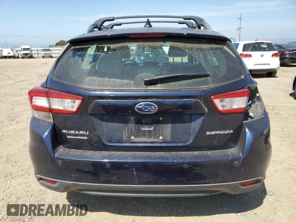 2019 Subaru Impreza Limited с VIN 4S3GTAS63K3701114, выставлен на аукционе Copart как лот 55217725 с пробегом 32 347 миль миль и Списание • Salvage title. История ставок и продаж доступна на DreamBid. Изображение 6.