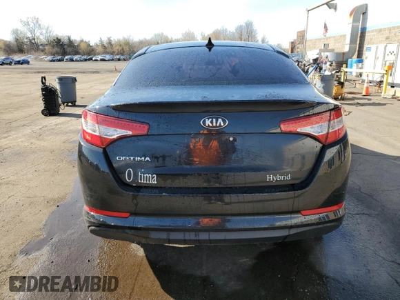 2012 Kia Optima Hybrid with VIN KNAGM4AD7C5024862, listed as a Copart auction lot 53484245 with 132,583 mi miles and Salvage Title. Bid and sale history available at carsss.com. Image 6.