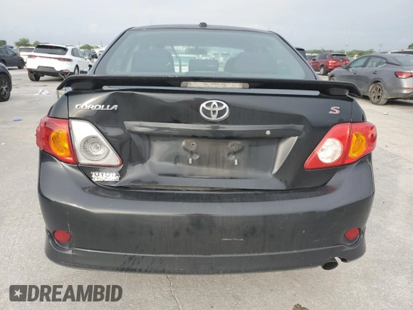 2010 Toyota Corolla with VIN 2T1BU4EE7AC427837, listed as a Copart auction lot 52901475 with 181,831 mi miles and Salvage Title. Bid and sale history available at carsss.com. Image 6.