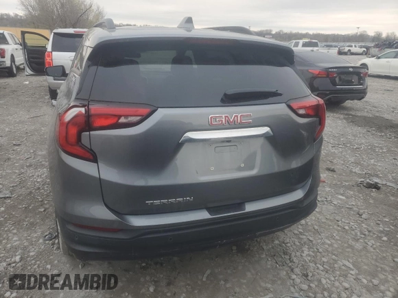 2020 GMC Terrain SLE z VIN 3GKALMEV6LL110991, wystawiony jako Copart lot #50932675 z przebiegiem 73 527 mil mil oraz Szkoda całkowita • Salvage title. Historia ofert i sprzedaży dostępna na DreamBid. Obrazek 6.