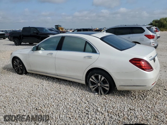 2017 Mercedes-Benz S 550 with VIN WDDUG8CB0HA304126, listed as a Copart auction lot 63276594 with 64,613 mi miles and Clean Title. Bid and sale history available at carsss.com. Image 2.