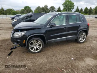 2013 Volkswagen Tiguan SE with VIN WVGBV7AX9DW508688, listed as a Copart auction lot 58548745 with Not provided miles and Salvage title. Bid and sale history available at DreamBid. Image 1.