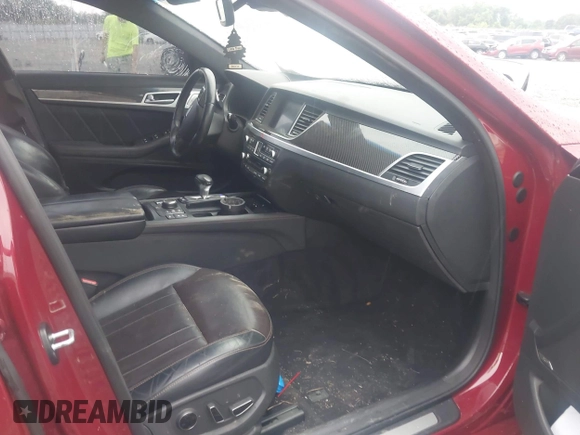 2018 Genesis G80 Sport with VIN KMHGN4JB4JU225812, listed as a IAAI auction lot 42314901 with 109,005 mi miles and . Bid and sale history available at DreamBid. Image 5.