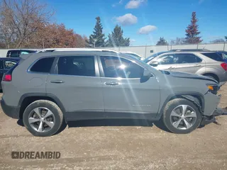 2021 Jeep Cherokee Limited with VIN 1C4PJMDX5MD119364, listed as a IAAI auction lot 41686608 with 92,732 mi miles and . Bid and sale history available at DreamBid. Image 13.