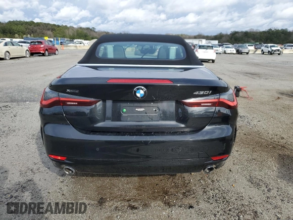 2024 BMW 4 Series 430i xDrive with VIN WBA43AT08RCN29375, listed as a Copart auction lot 48064245 with 0 mi miles and Clean Title. Bid and sale history available at carsss.com. Image 6.