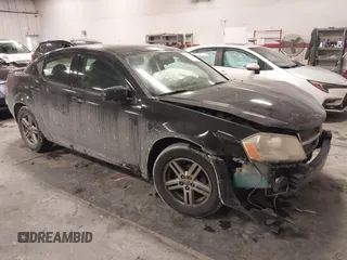 2010 Dodge Avenger R/T with VIN 1B3CC5FB0AN129498, listed as a IAAI auction lot 41626357 with 182,104 mi miles. Bid and sale history available at carsss.com. Image 1.