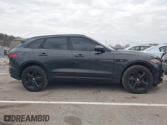 2017 Jaguar F-Pace 35t R-Sport with VIN SADCL2BV3HA884003, listed as a IAAI auction lot 41169317 with 76,563 mi miles and . Bid and sale history available at DreamBid. Image 14.