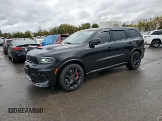 2023 Dodge Durango SRT Hellcat Premium with VIN 1C4SDJH9XPC634284, listed as a Copart auction lot 76056814 with 4,618 mi miles and Salvage Title. Bid and sale history available at DreamBid. Image 1.