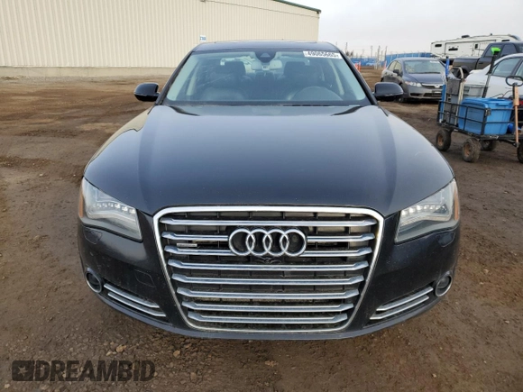 2013 Audi A8 L 3.0L with VIN WAURGAFD5DN004442, listed as a Copart auction lot 49065665 with 149,296 mi miles and Clean Title. Bid and sale history available at carsss.com. Image 5.