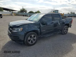 2018 Chevrolet Colorado 2WD Work Truck with VIN 1GCGSBEN9J1182530, listed as a Copart auction lot 61832225 with 74,668 mi miles and Salvage title. Bid and sale history available at DreamBid. Image 1.