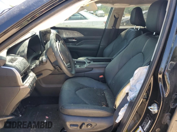 2024 Toyota Highlander XLE with VIN 5TDAAAB51RS018436, listed as a Copart auction lot 53292085 with Not provided miles and Salvage title. Bid and sale history available at DreamBid. Image 7.
