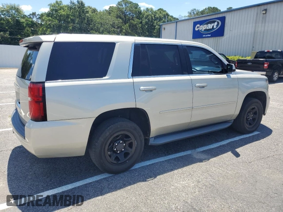 2015 Chevrolet Tahoe Commercial with VIN 1GNLC2EC1FR565081, listed as a Copart auction lot 59199225 with 159,637 mi miles and Clean title. Bid and sale history available at DreamBid. Image 3.