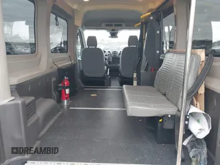 2016 Ford Transit Cargo with VIN 1FTYR1CM5GKA27058, listed as a IAAI auction lot 41753527 with 112,824 mi miles and . Bid and sale history available at DreamBid. Image 8.