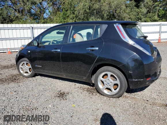 2011 Nissan LEAF SL with VIN JN1AZ0CP7BT007227, listed as a Copart auction lot 42256535 with 0 mi miles and Clean Title. Bid and sale history available at carsss.com. Image 2.