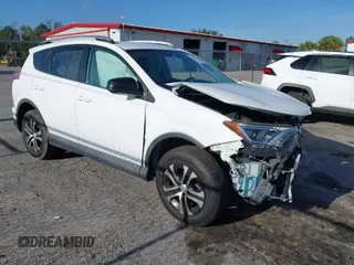 2016 Toyota RAV4 LE with VIN 2T3ZFREV0GW243456, listed as a IAAI auction lot 41962345 with 62,381 mi miles. Bid and sale history available at carsss.com. Image 1.