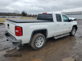 2019 GMC Sierra 1500 Limited SLE with VIN 2GTV2MEC1K1182101, listed as a Copart auction lot 43940555 with 89,520 mi miles and Salvage Title. Bid and sale history available at carsss.com. Image 3.