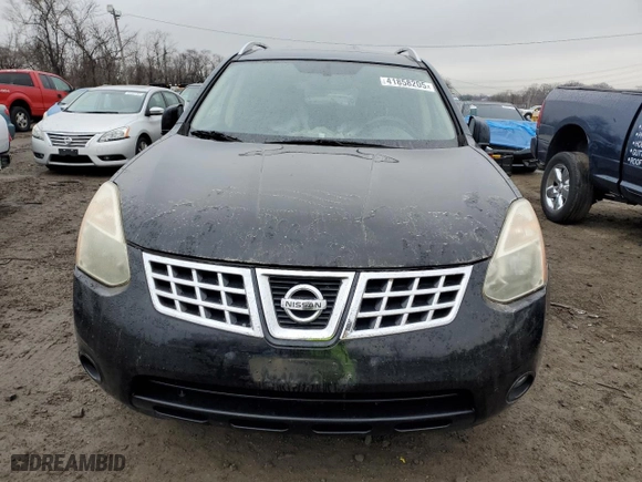 2009 Nissan Rogue S with VIN JN8AS58V99W431592, listed as a Copart auction lot 41858205 with 174,699 mi miles and Salvage Title. Bid and sale history available at carsss.com. Image 5.