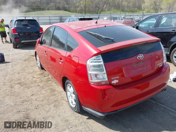 2007 Toyota Prius with VIN JTDKB20U277562520, listed as a IAAI auction lot 42059570 with Not Provided miles. Bid and sale history available at carsss.com. Image 3.