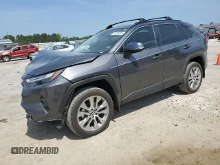2024 Toyota RAV4 XLE Premium with VIN 2T3C1RFV1RC302246, listed as a Copart auction lot 58037005 with 6,225 mi miles and Salvage title. Bid and sale history available at DreamBid. Image 1.