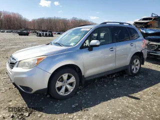 2014 Subaru Forester Premium z VIN JF2SJAEC5EH452700, wystawiony jako Copart lot #49465025 z przebiegiem 163 479 mil mil oraz Szkoda całkowita • Salvage title. Historia ofert i sprzedaży dostępna na DreamBid. Obrazek 1.