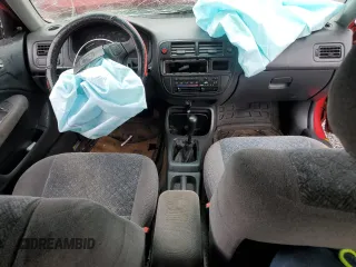 1998 Honda Civic HX with VIN 1HGEJ7122WL027379, listed as a Copart auction lot 79062514 with 178,392 mi miles and Salvage Title. Bid and sale history available at carsss.com. Image 8.