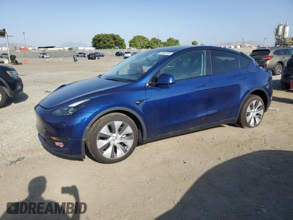 2024 Tesla Model Y Long Range с VIN 7SAYGDEEXRA223963, выставлен на аукционе Copart как лот 58442255 с пробегом 36 731 миль миль и Списание • Salvage title. История ставок и продаж доступна на DreamBid. Изображение 1.