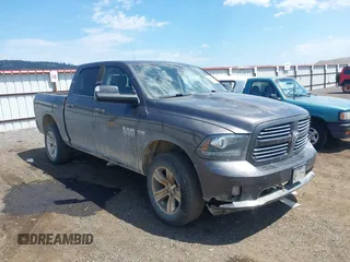 2014 Ram 1500 Sport with VIN 1C6RR7MT8ES410428, listed as a IAAI auction lot 42661039 with 205,837 mi miles and . Bid and sale history available at DreamBid. Image 1.