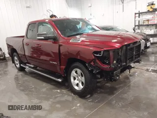 2021 Ram 1500 Big Horn z VIN 1C6SRFBTXMN732628, wystawiony jako IAAI lot #42303888 z przebiegiem 36 060 mil mil oraz . Historia ofert i sprzedaży dostępna na DreamBid. Obrazek 1.
