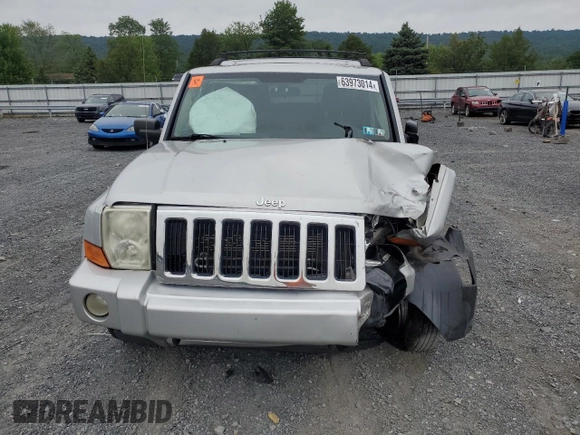 2008 Jeep Commander Sport with VIN 1J8HG48K98C149652, listed as a Copart auction lot 63973014 with 213,947 mi miles and Salvage Title. Bid and sale history available at carsss.com. Image 5.