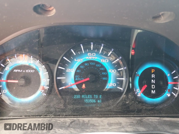 2012 Ford Fusion SEL with VIN 3FAHP0JG8CR217039, listed as a Copart auction lot 52078065 with 153,506 mi miles and Salvage Title. Bid and sale history available at carsss.com. Image 9.