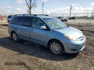 2008 Toyota Sienna XLE with VIN 5TDZK22C08S191089, listed as a Copart auction lot 51971095 with Not Provided miles and Salvage Title. Bid and sale history available at DreamBid. Image 4.