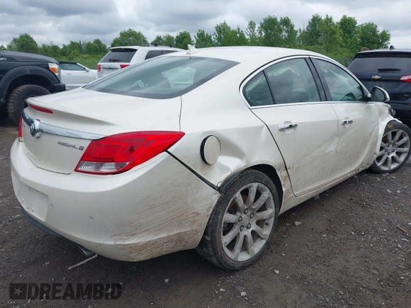 2012 Buick Regal Turbo Premium 3 with VIN 2G4GU5GV3C9190321, listed as a IAAI auction lot 42603218 with 116,452 mi miles and . Bid and sale history available at DreamBid. Image 4.