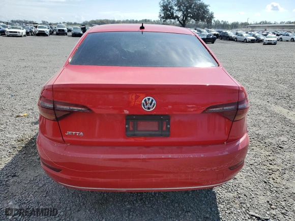 2019 Volkswagen Jetta S with VIN 3VWC57BUXKM054524, listed as a Copart auction lot 46931165 with 42,036 mi miles and Salvage Title. Bid and sale history available at carsss.com. Image 6.