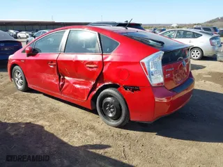 2011 Toyota Prius I with VIN JTDKN3DU3B0296062, listed as a IAAI auction lot 41754109 with NaN miles. Bid and sale history available at carsss.com. Image 3.