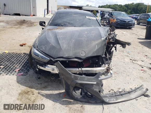 2021 BMW 8 Series M850i with VIN WBAGV8C00MCG65804, listed as a Copart auction lot 60445755 with 37,045 mi miles and Clean title. Bid and sale history available at DreamBid. Image 5.
