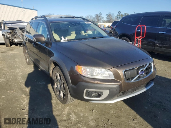 2012 Volvo XC70 T6 with VIN YV4902BZ0C1138857, listed as a Copart auction lot 88492725 with 192,091 mi miles and Salvage Title. Bid and sale history available at DreamBid. Image 4.