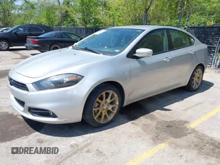 2013 Dodge Dart SXT with VIN 1C3CDFBAXDD289370, listed as a IAAI auction lot 42073183 with 109,393 mi miles. Bid and sale history available at carsss.com. Image 2.