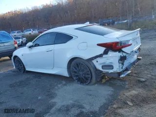 2015 Lexus RC 350 with VIN JTHSE5BC6F5004921, listed as a Copart auction lot 78832384 with 86,289 mi miles and Salvage Title. Bid and sale history available at carsss.com. Image 2.